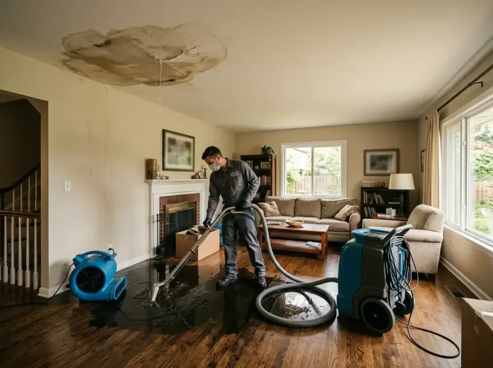 attic-pipe-burst-ceiling-drip-008 — frequently asked questions, Water Damage Restoration & Carpet Care in Hayti, PA